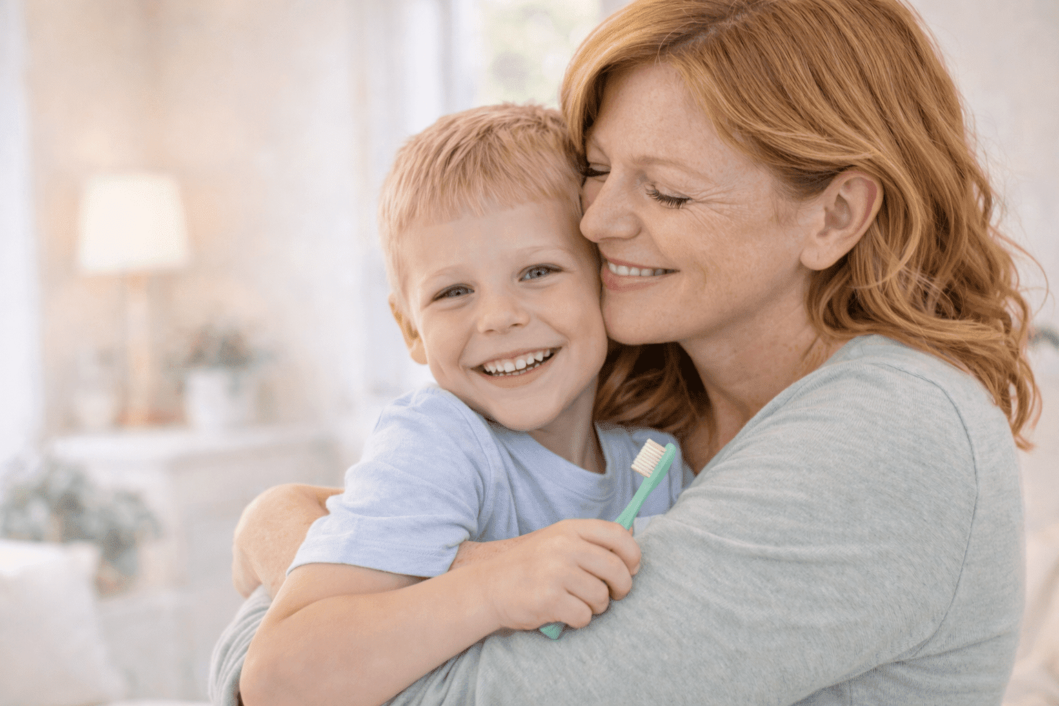mother love her son