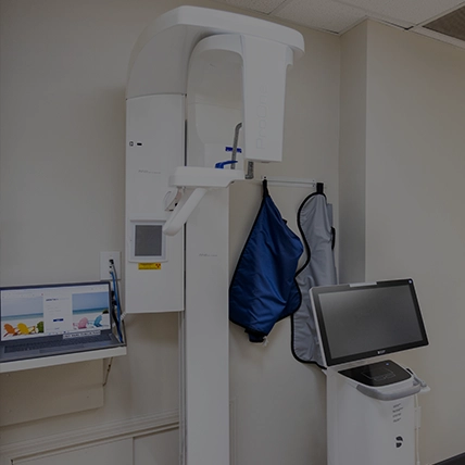 A Lady Taking Dental Treatments On Modern Technology