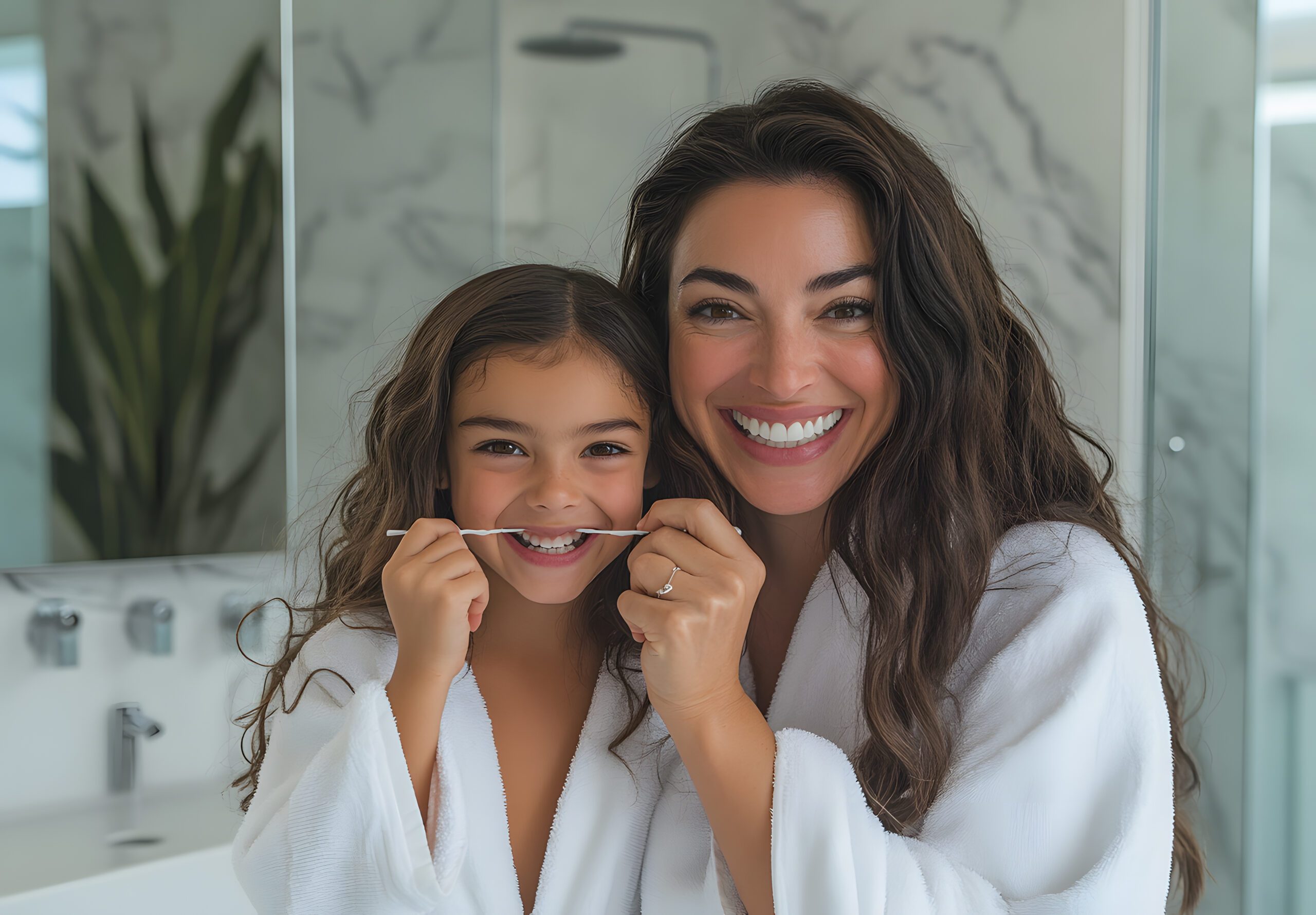 woman-child-are-smiling-holding-toothbrush